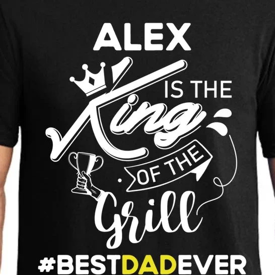 Alex King Of The Grill Best Dad Ever Fathers Day Gift Pajama Set