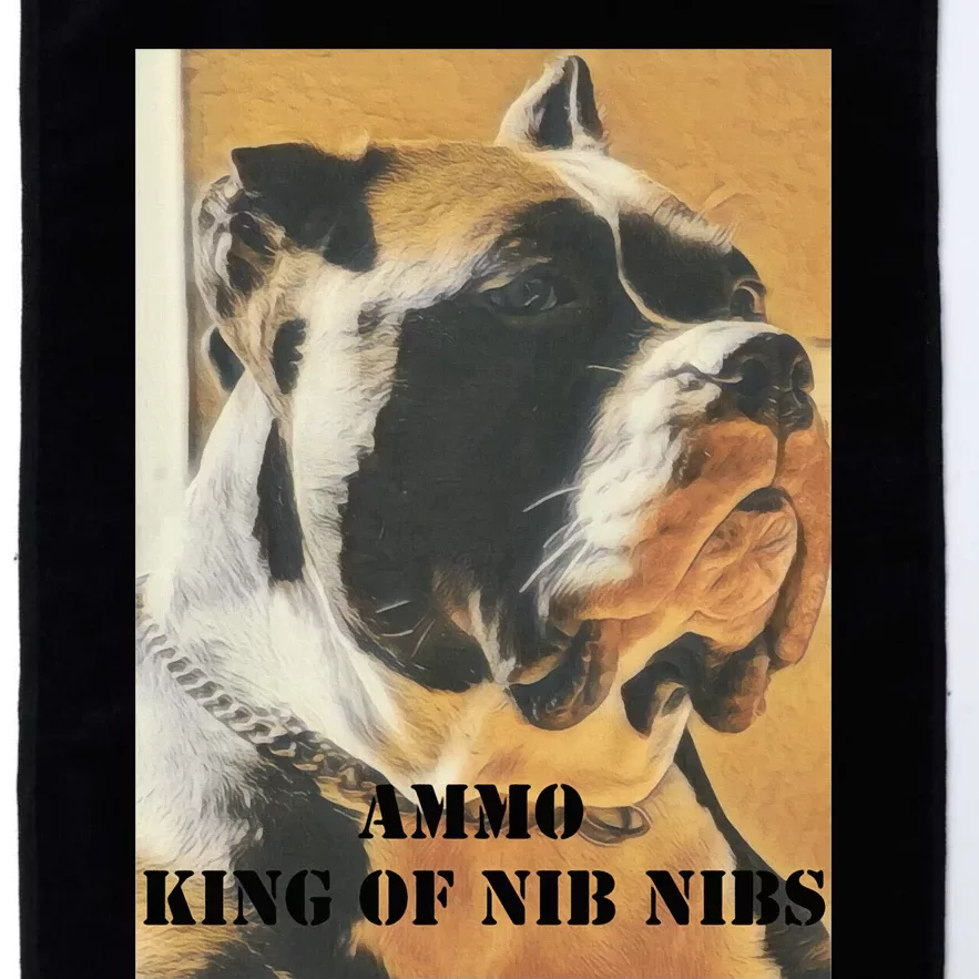 A.MM.O K.ING OF N.IB N.IBS Platinum Collection Golf Towel