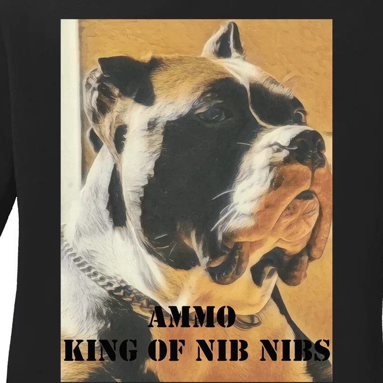 A.MM.O K.ING OF N.IB N.IBS Ladies Long Sleeve Shirt