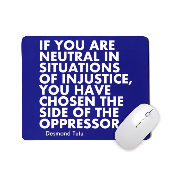 Activist Kindness Political Equality Hu Rights Unity Gift Mousepad