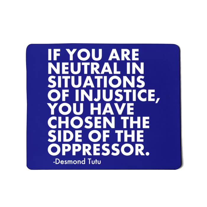 Activist Kindness Political Equality Hu Rights Unity Gift Mousepad