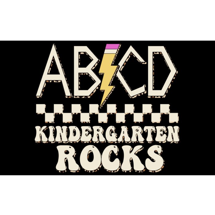 ABCD Kindergarten Rocks Bumper Sticker