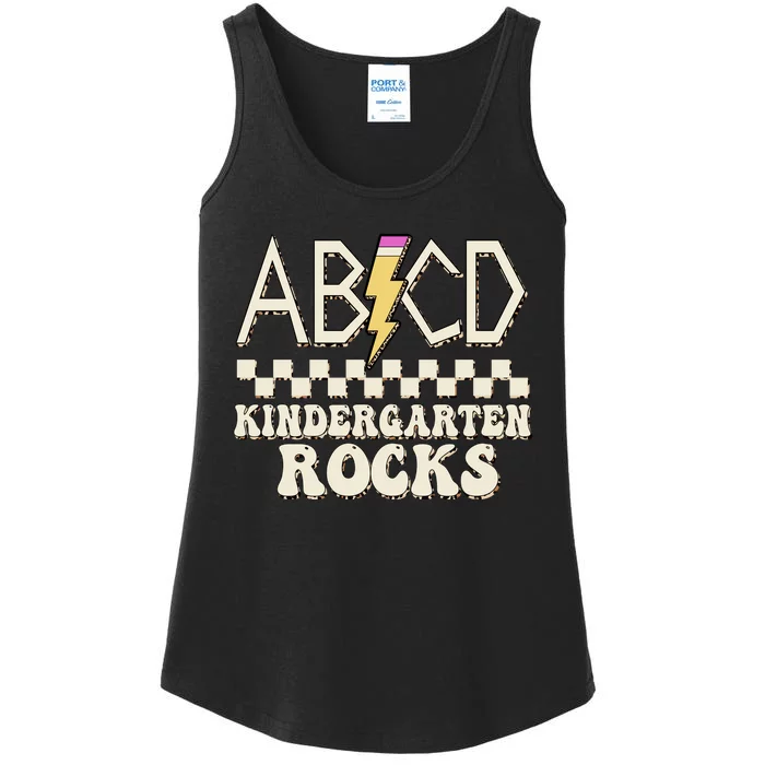 ABCD Kindergarten Rocks Ladies Essential Tank