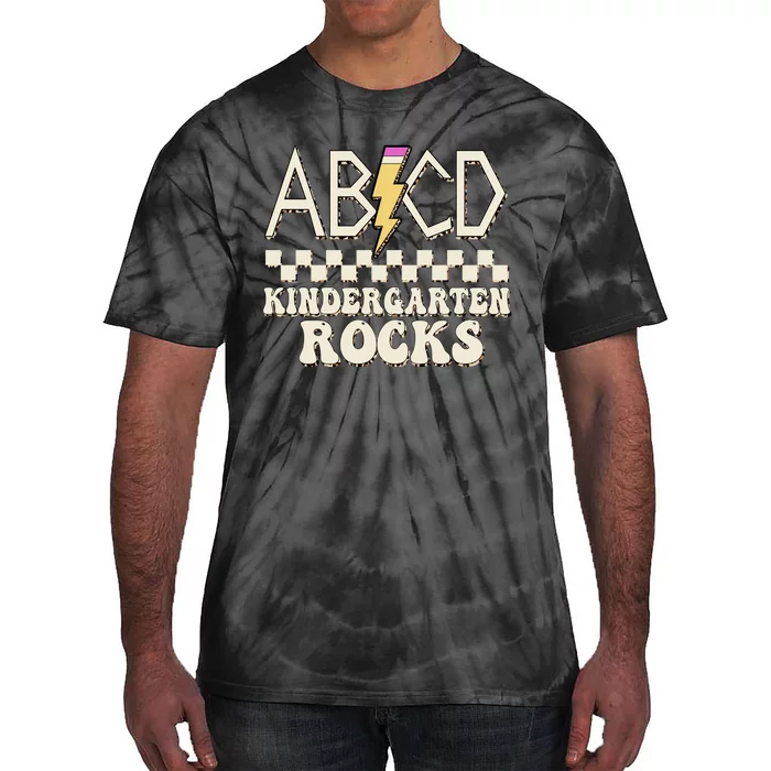 ABCD Kindergarten Rocks Tie-Dye T-Shirt