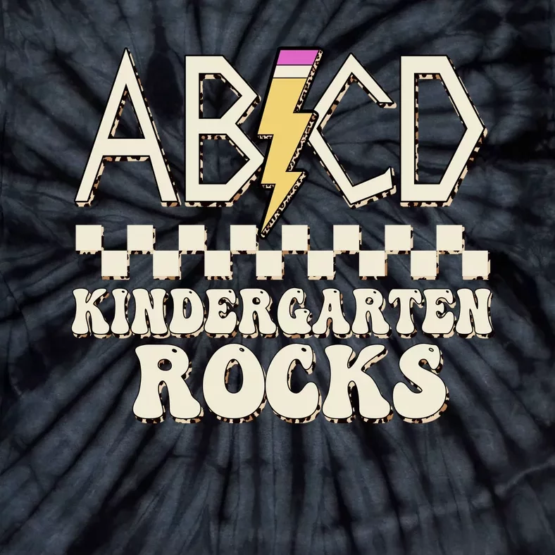 ABCD Kindergarten Rocks Tie-Dye T-Shirt