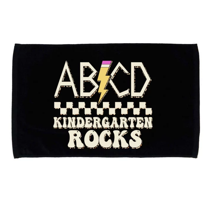 ABCD Kindergarten Rocks Microfiber Hand Towel