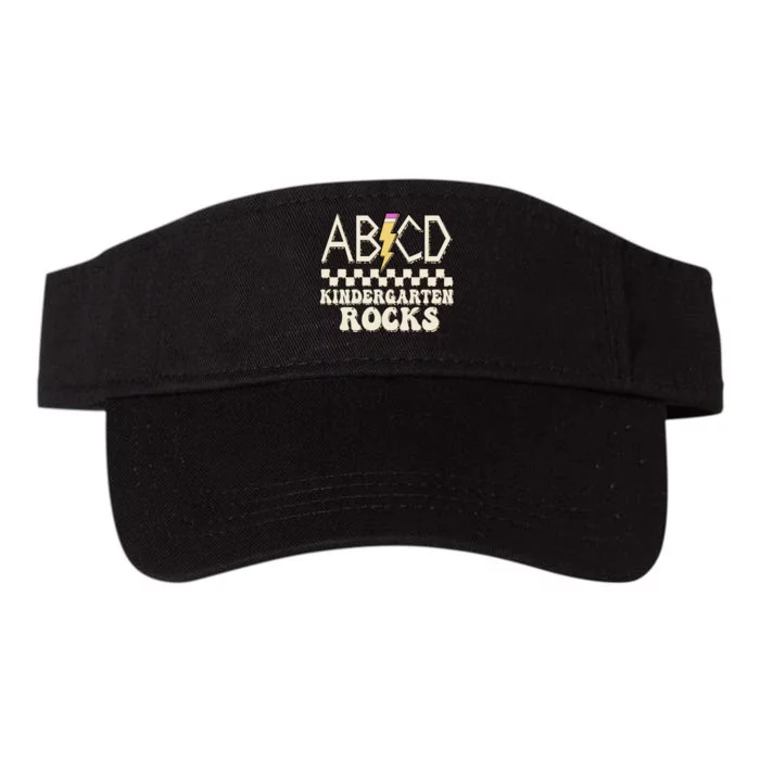 ABCD Kindergarten Rocks Valucap Bio-Washed Visor