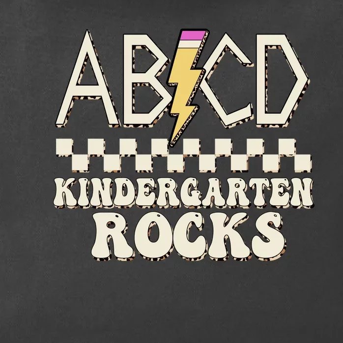 ABCD Kindergarten Rocks Zip Tote Bag