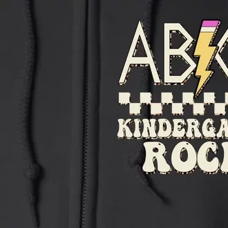 ABCD Kindergarten Rocks Full Zip Hoodie