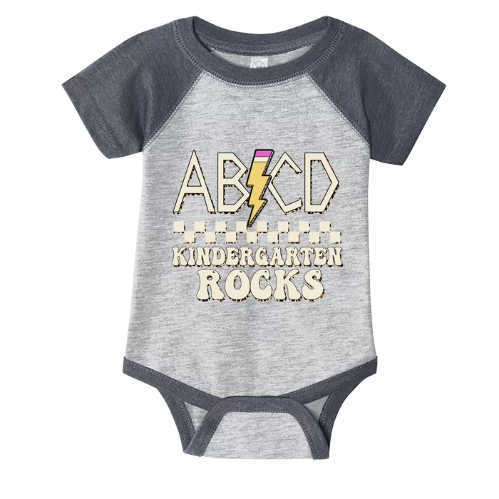 ABCD Kindergarten Rocks Infant Baby Jersey Bodysuit