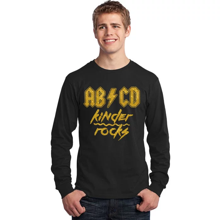 Abcd Kinder Rocks Tall Long Sleeve T-Shirt