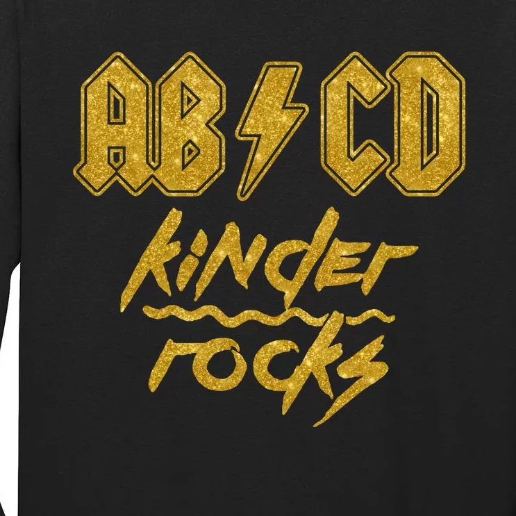 Abcd Kinder Rocks Tall Long Sleeve T-Shirt