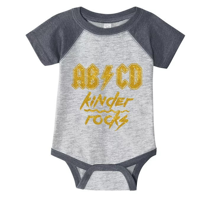 Abcd Kinder Rocks Infant Baby Jersey Bodysuit