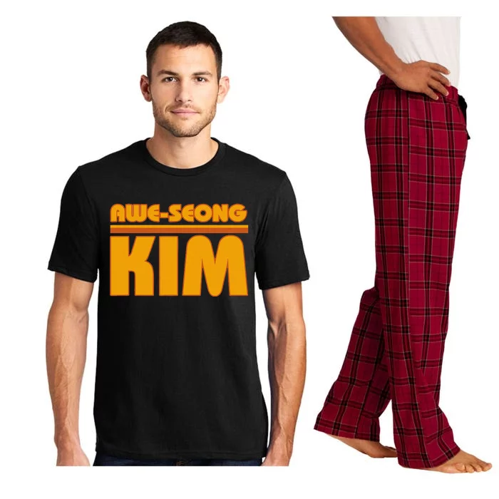 Aweseong Kim San Diego Baseball Pajama Set