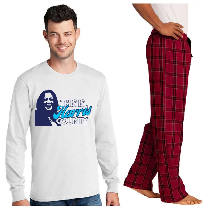 Abbie Kamin This Is Harris County Long Sleeve Pajama Set