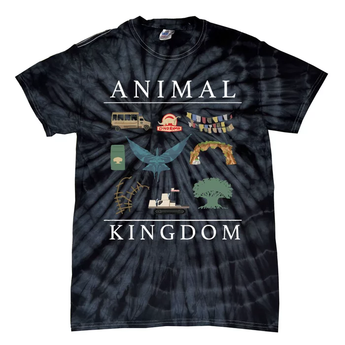 Animal Kingdom Vintage Tie-Dye T-Shirt