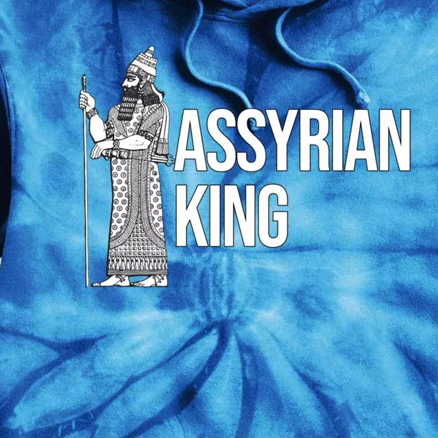 Assyrian King With An Assyrian King Cute Gift Tie Dye Hoodie