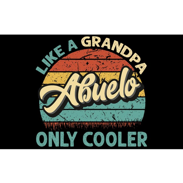 Abuelo Like A Grandpa Only Cooler Vintage Dad Fathers Day Bumper Sticker