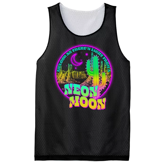 As Long As There's Light From A Neon Moon Mesh Reversible Basketball Jersey Tank