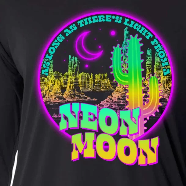 As Long As There's Light From A Neon Moon Cooling Performance Long Sleeve Crew