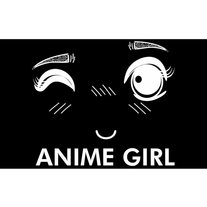 Anime Lady Bumper Sticker