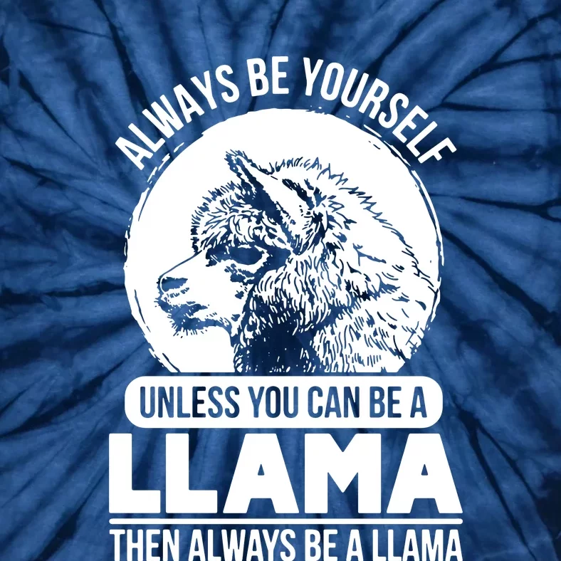 Alpaca Llama Tie-Dye T-Shirt