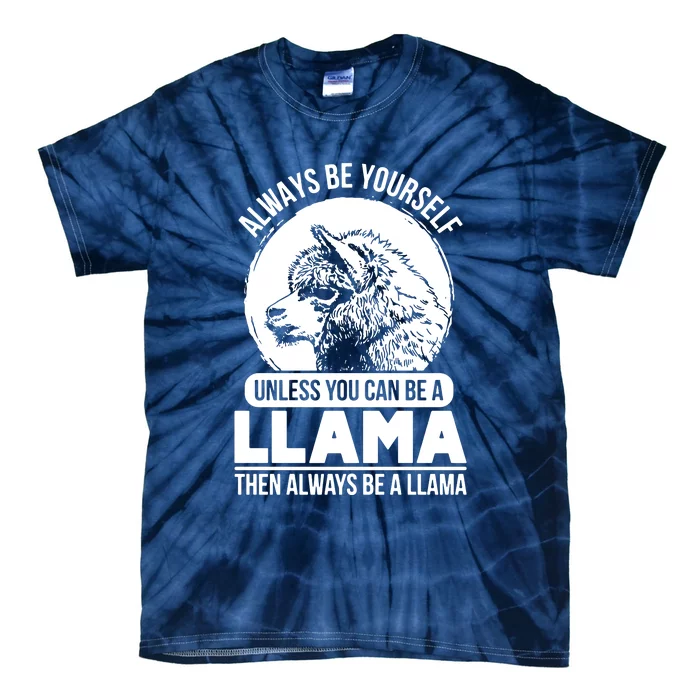 Alpaca Llama Tie-Dye T-Shirt