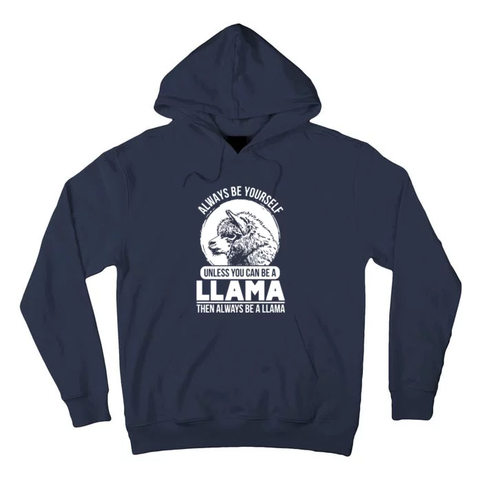 Alpaca Llama Tall Hoodie