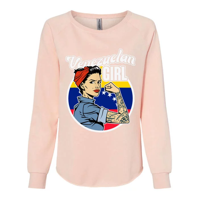 Arepas Latin America Venezuelan Wo Girl Gift Venezuela Womens California Wash Sweatshirt