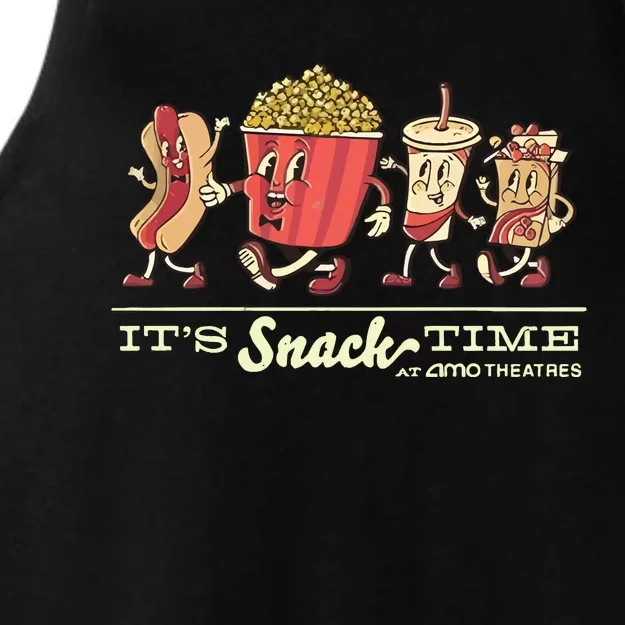 Amc Lobby Amc ItS Snack Time Ladies Tri-Blend Wicking Tank