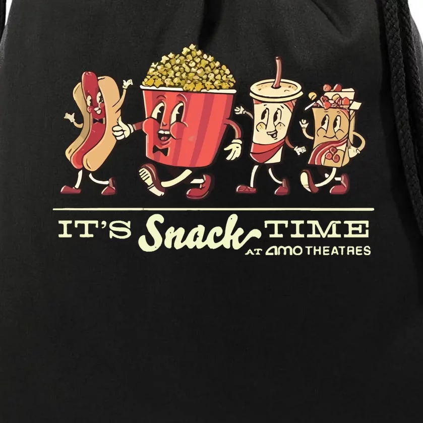 Amc Lobby Amc ItS Snack Time Drawstring Bag