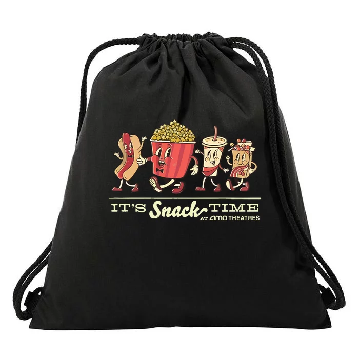 Amc Lobby Amc ItS Snack Time Drawstring Bag