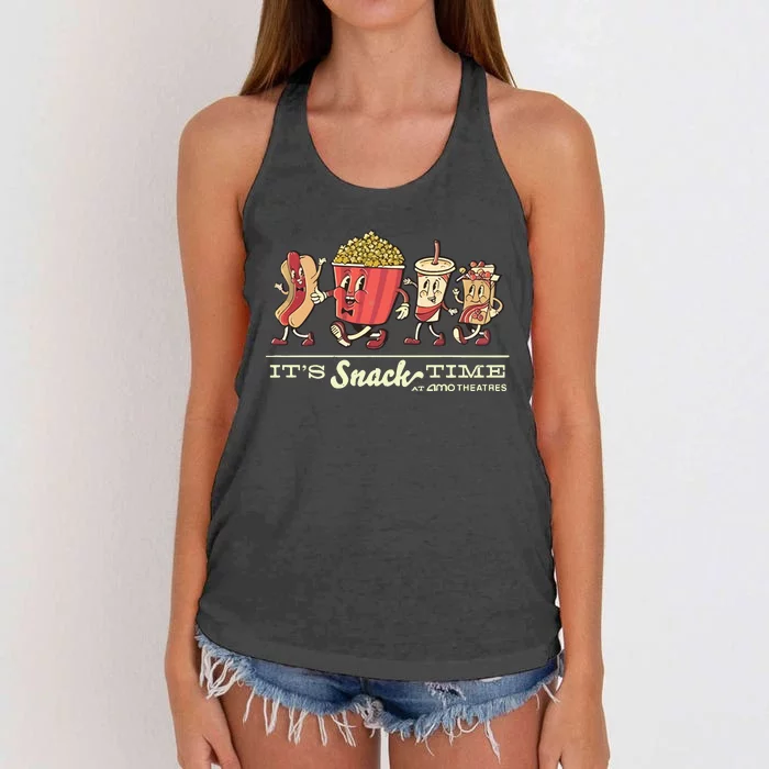 Amc Lobby Amc ItS Snack Time Women's Knotted Racerback Tank