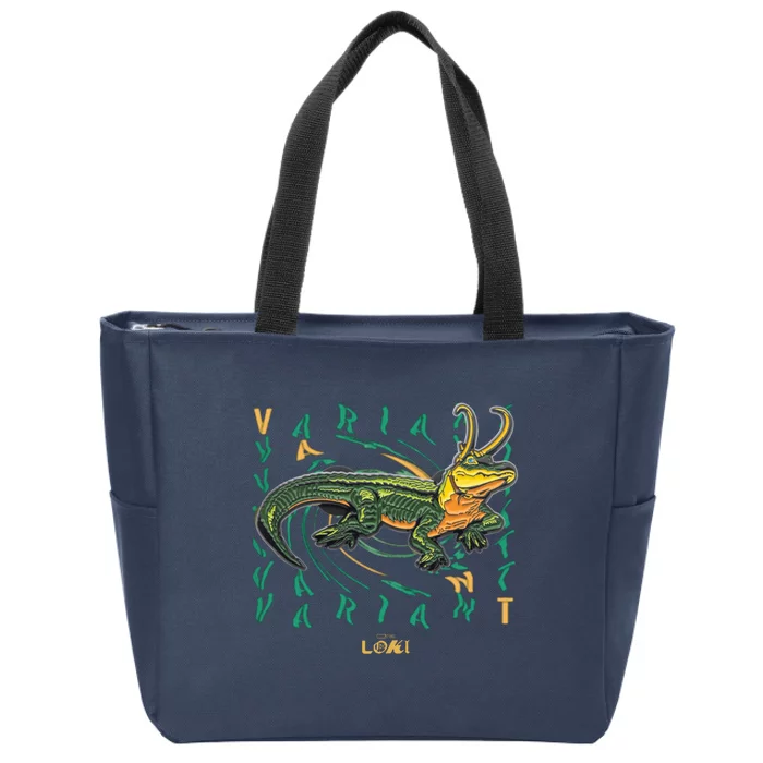 Alligator Loki Zip Tote Bag