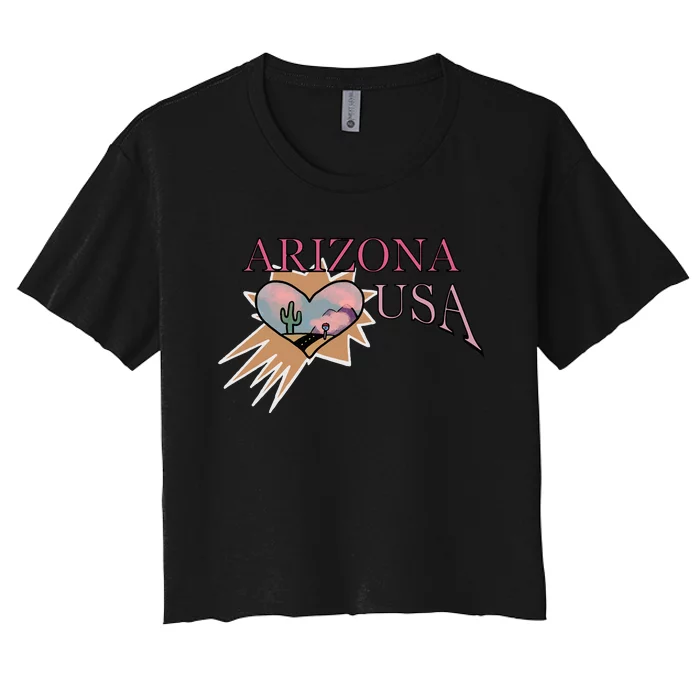 Arizona love Women's Crop Top Tee