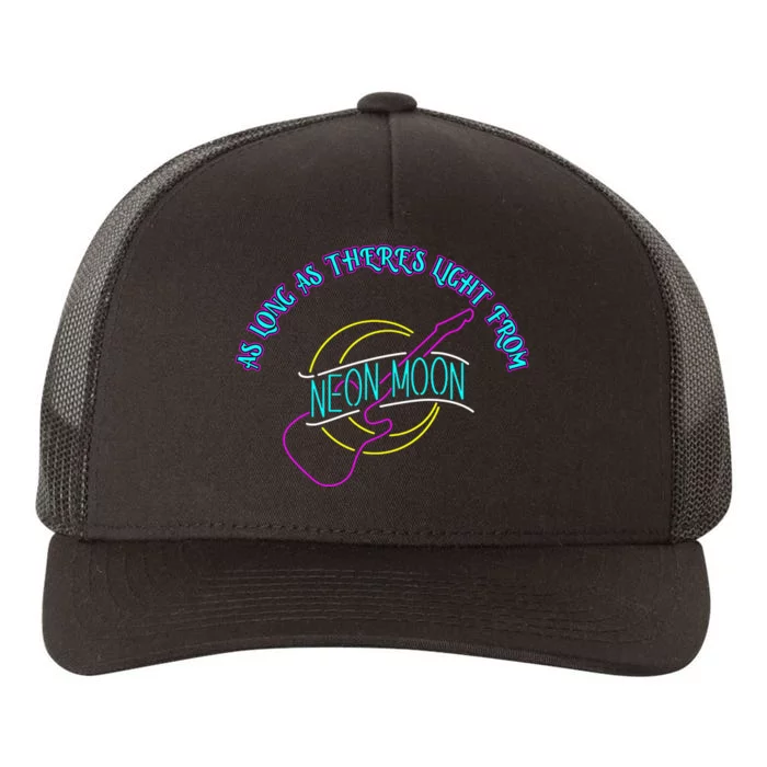 As Long As There's Light From Neon Moon Yupoong Adult 5-Panel Trucker Hat