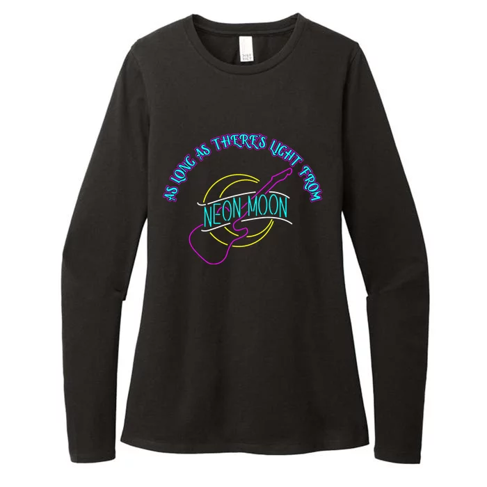 As Long As There's Light From Neon Moon Womens CVC Long Sleeve Shirt