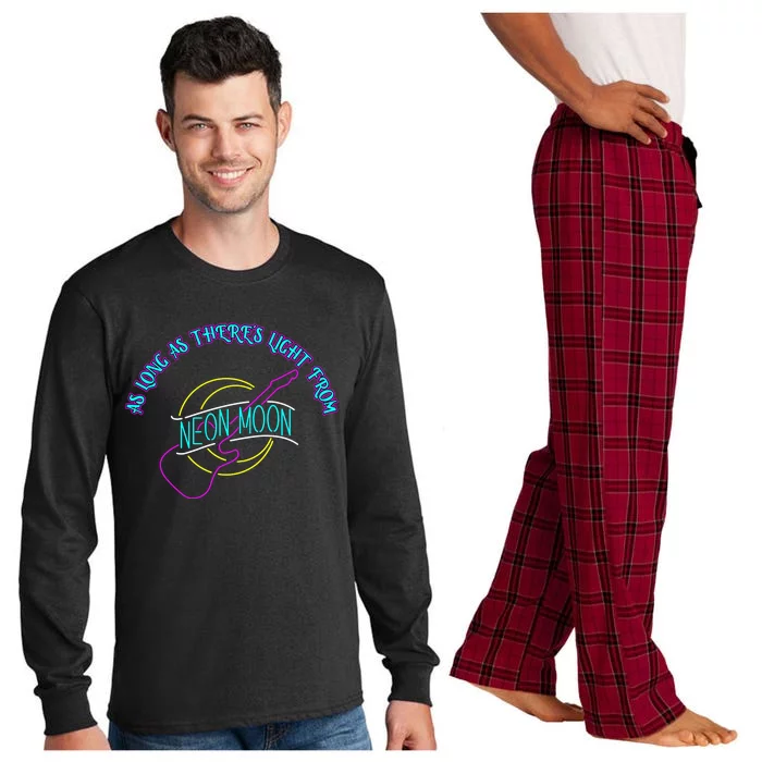 As Long As There's Light From Neon Moon Long Sleeve Pajama Set