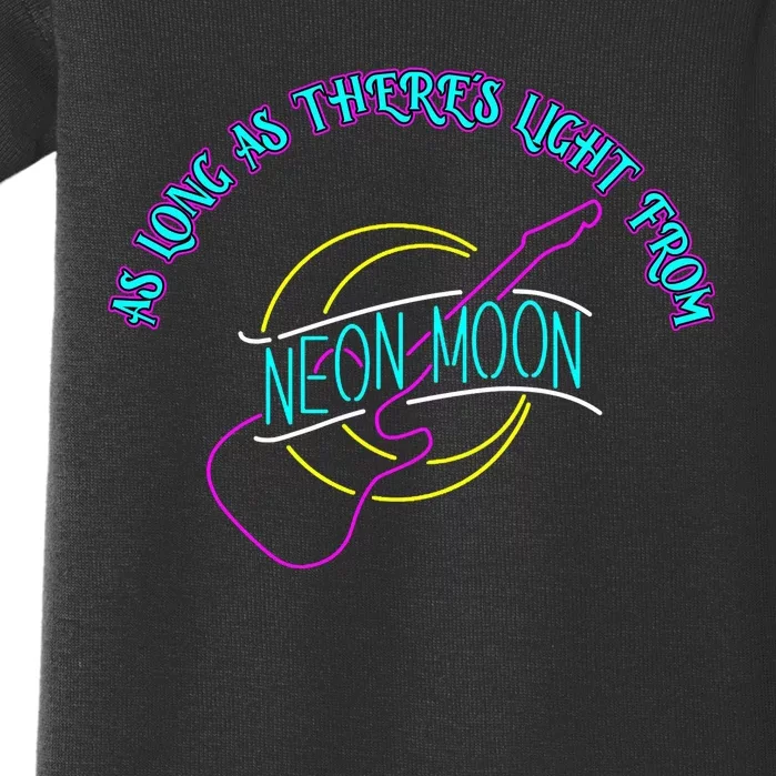 As Long As There's Light From Neon Moon Baby Bodysuit