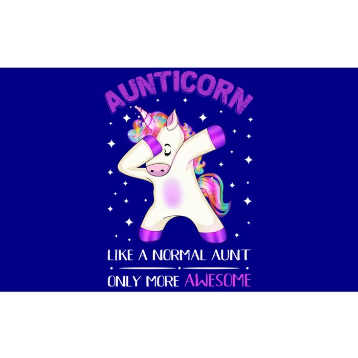 Aunticorn Like An Aunt Only Awesome Dabbing Unicorn Cute Gift Bumper Sticker