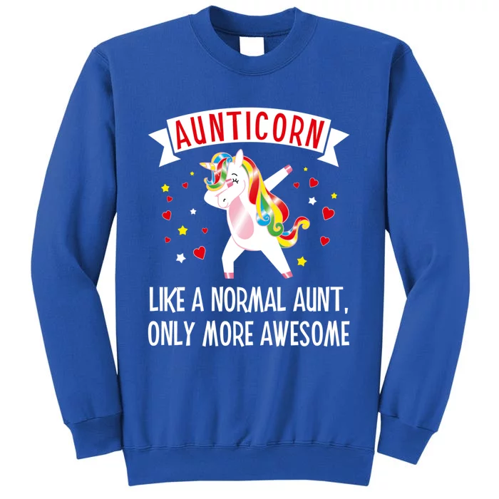 Aunticorn Like An Aunt Only More Awesome Tee Best Aunt Ever Cool Gift Sweatshirt