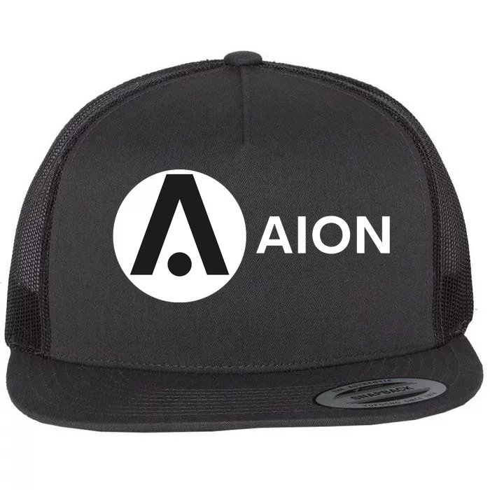 Aion Logo, Aion Crypto, Aion Wallet, HODL AION, Aion Flat Bill Trucker Hat