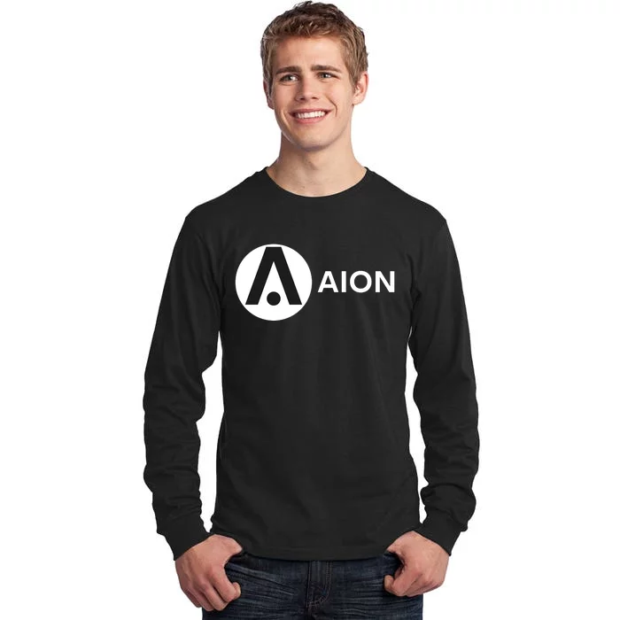 Aion Logo, Aion Crypto, Aion Wallet, HODL AION, Aion Tall Long Sleeve T-Shirt