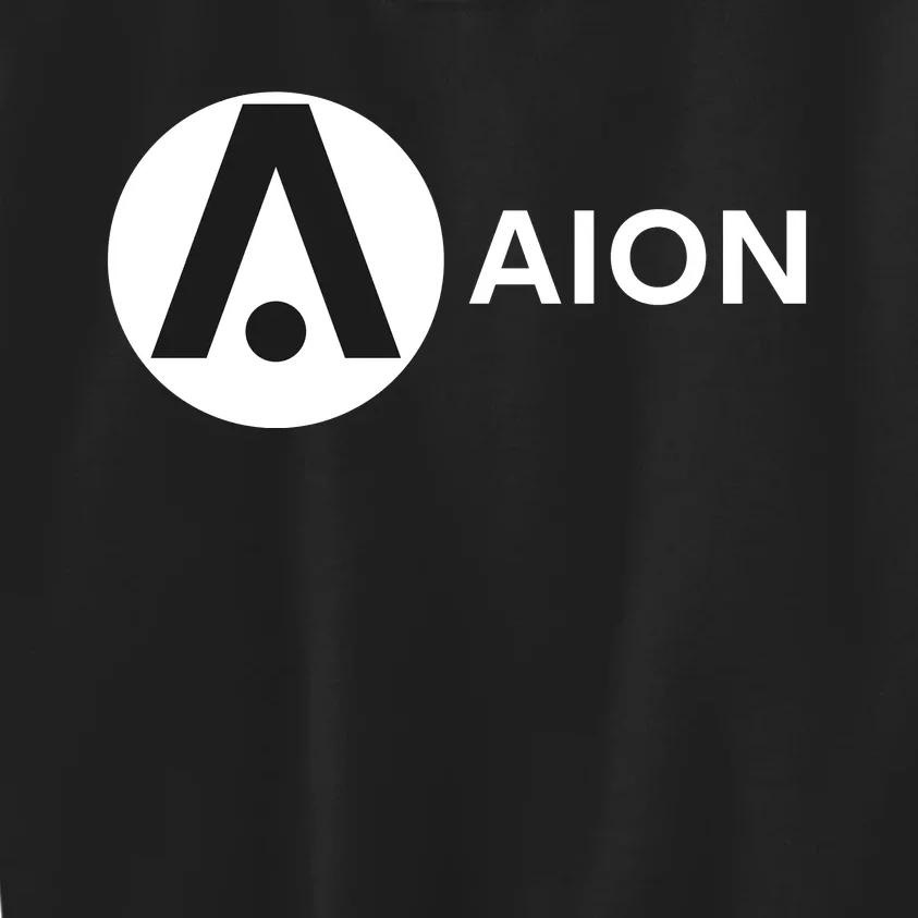 Aion Logo, Aion Crypto, Aion Wallet, HODL AION, Aion Kids Sweatshirt