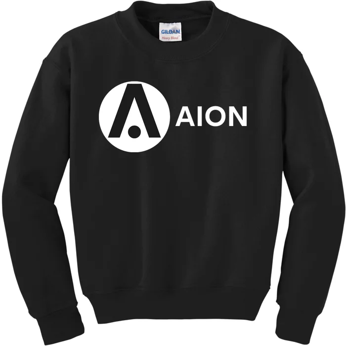 Aion Logo, Aion Crypto, Aion Wallet, HODL AION, Aion Kids Sweatshirt