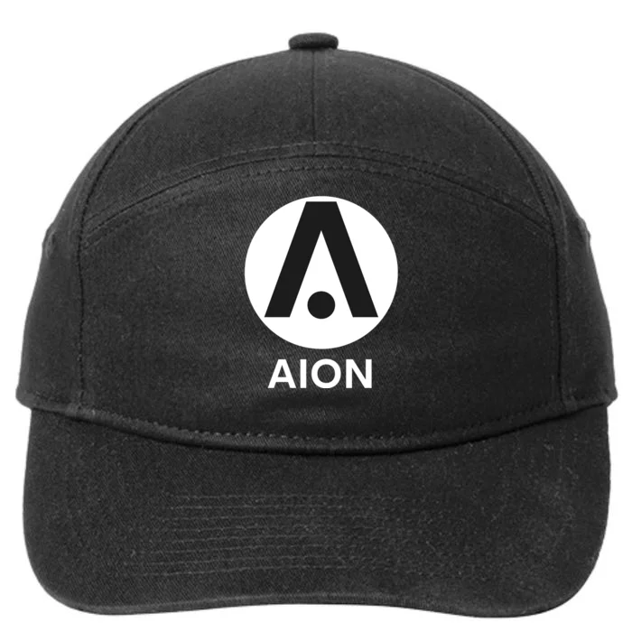 Aion Logo, Aion Crypto, Aion Wallet, HODL AION, Aion Crypto Blockchain 7-Panel Snapback Hat