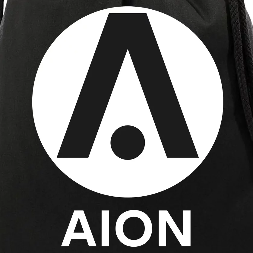 Aion Logo, Aion Crypto, Aion Wallet, HODL AION, Aion Crypto Blockchain Drawstring Bag