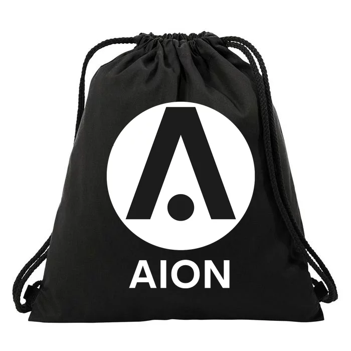 Aion Logo, Aion Crypto, Aion Wallet, HODL AION, Aion Crypto Blockchain Drawstring Bag