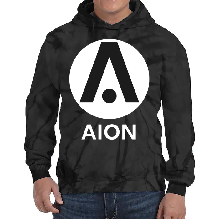 Aion Logo, Aion Crypto, Aion Wallet, HODL AION, Aion Crypto Blockchain Tie Dye Hoodie