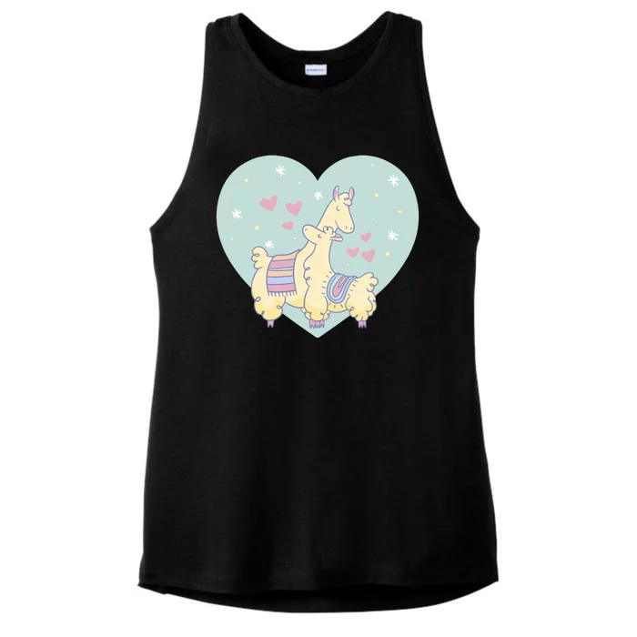 Alpaca Love Ladies Tri-Blend Wicking Tank